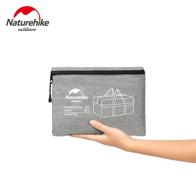 45L 100L Upgrade Folding Large Capacity Storage Bag Outdoor Ultralight Durable Bag Duffel Bag Portable Travel Camping