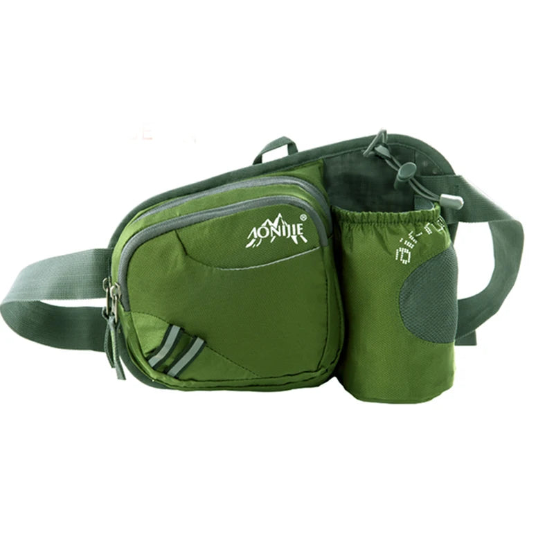 E809 Hydration Fanny Pack Waist Bag Bum Bag Running Belt Water Bottle Holder Jogging Marathon Race Fitness Gym Travel