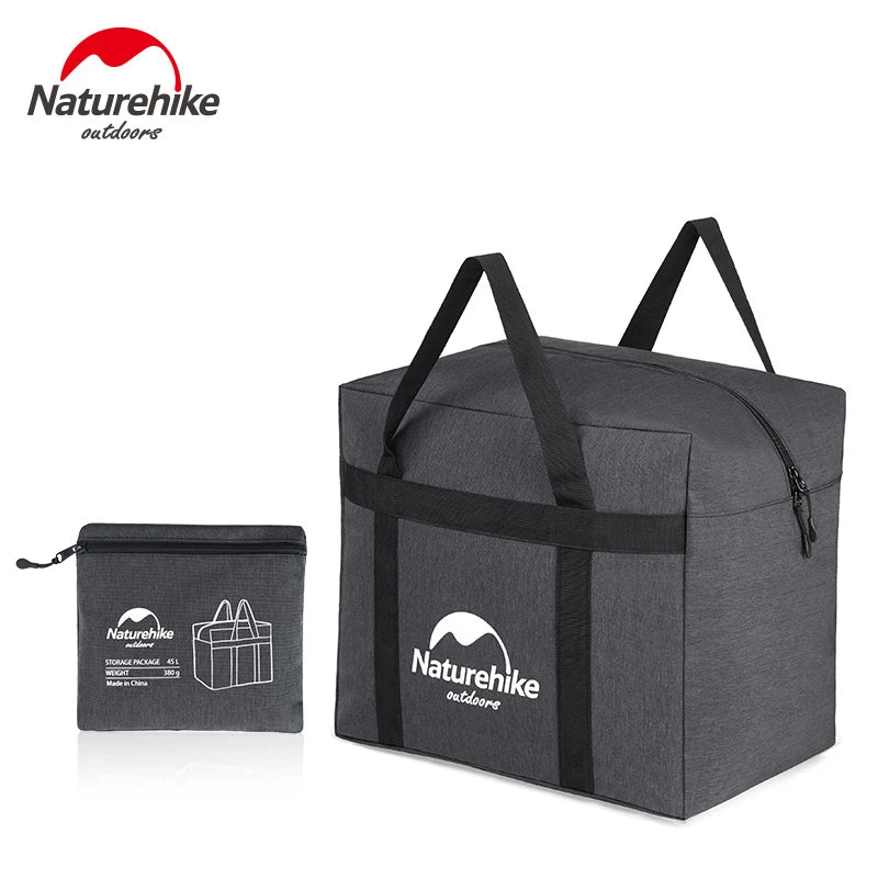 45L 100L Upgrade Folding Large Capacity Storage Bag Outdoor Ultralight Durable Bag Duffel Bag Portable Travel Camping